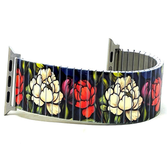 Flowers Garden Red Roses Applewatch bracelet