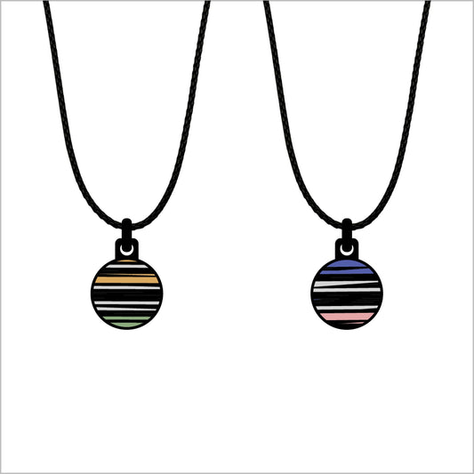 Lines Art Pendant Neutral |Minimalistische hanger
