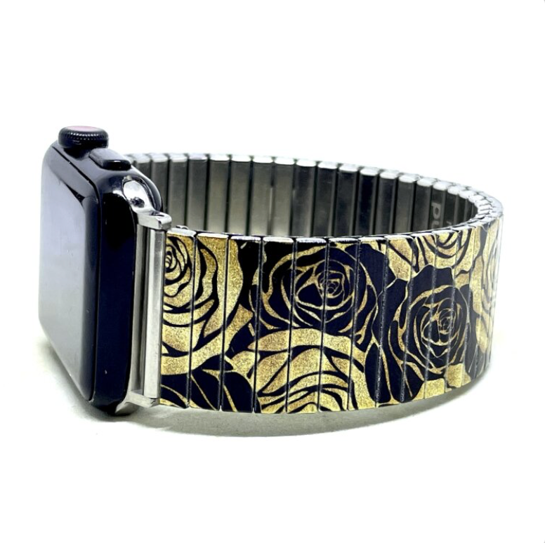 Flowers Garden Golden Rose Applewatch bracelet