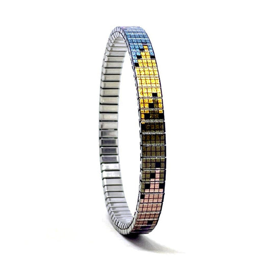 Soho Cool Pixels - 6mm Superskinny Armband