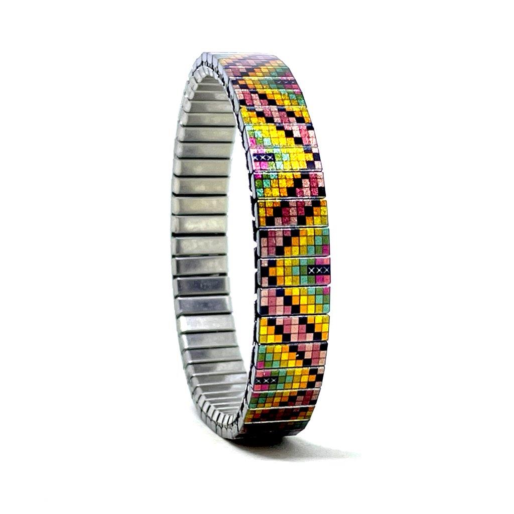 Soho zigzag pixels bracelet