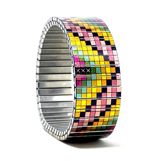 Soho Zigzag Pixels - 18mm Armband