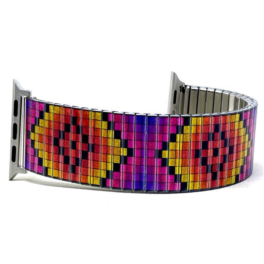 Soho neon Pixels Applewatchbracelet