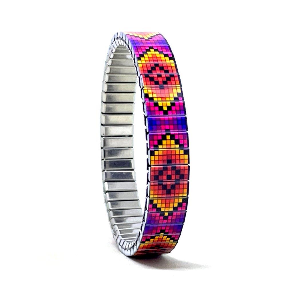 Soho neon pixels bracelet