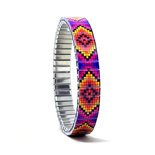 Soho neon pixels bracelet
