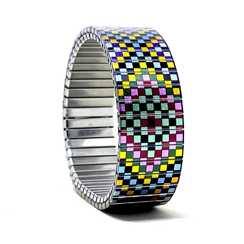 Soho Pastel Pixels - 18mm Armband