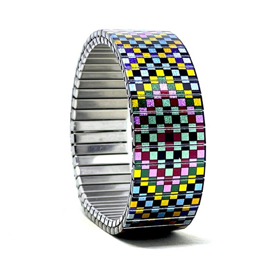 Soho Pastel Pixels - 18mm Armband