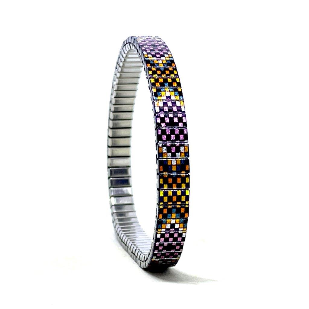 Soho Lustre Pixels - 6mm Superskinny Armband
