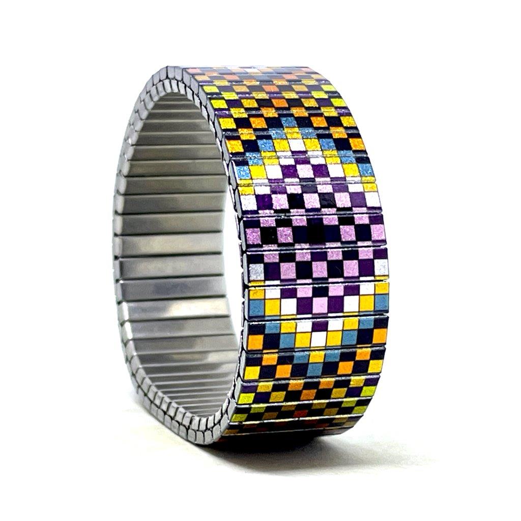 Soho Lustre Pixels - 18mm Armband