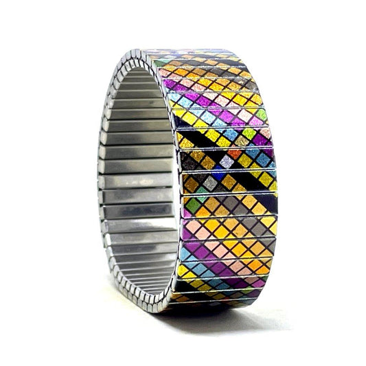 Soho Diagonal Pixels - 18mm Armband