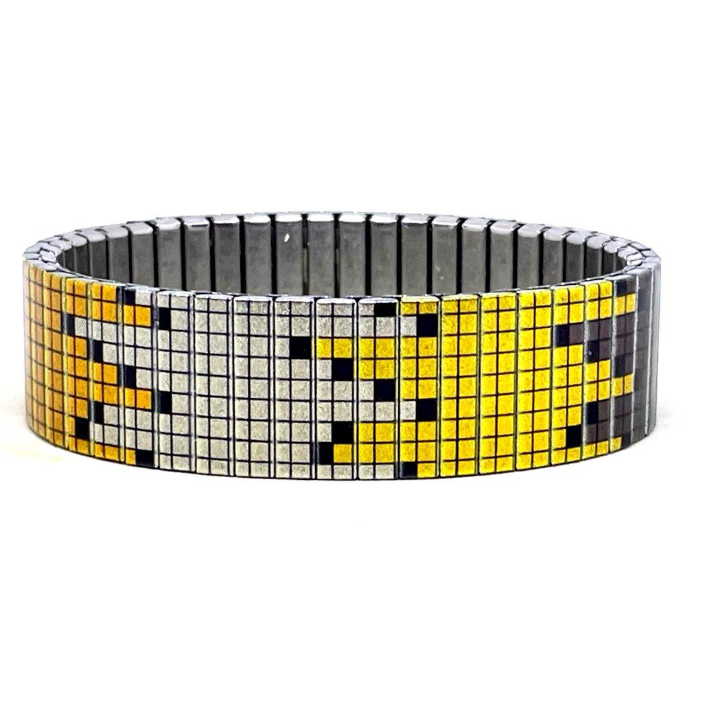 Soho Golden Pixels - 18mm Armband