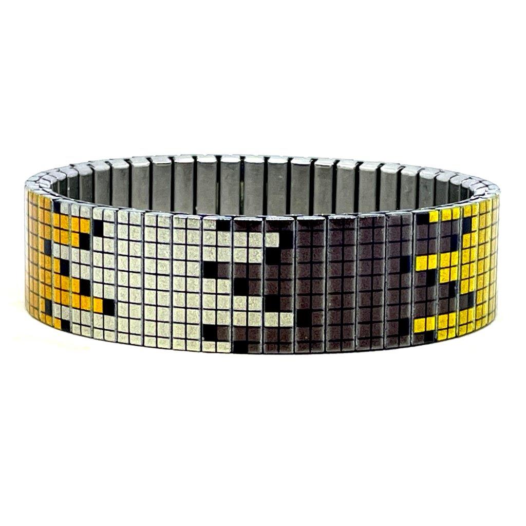 Soho Golden Pixels - 18mm Armband