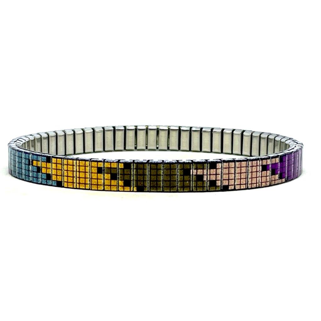 Soho Cool Pixels - 6mm Superskinny Armband