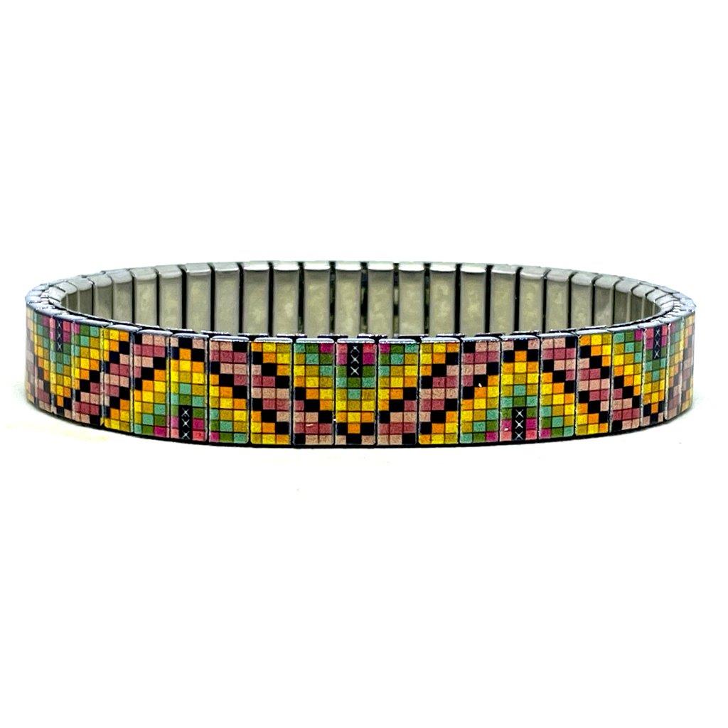 Soho zigzag pixels bracelet