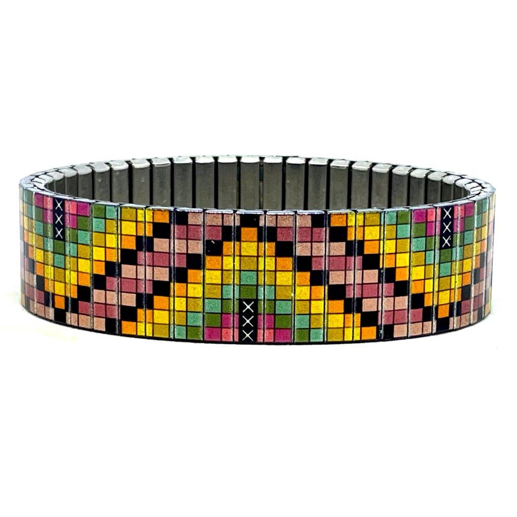 Soho Zigzag Pixels - 18mm Armband