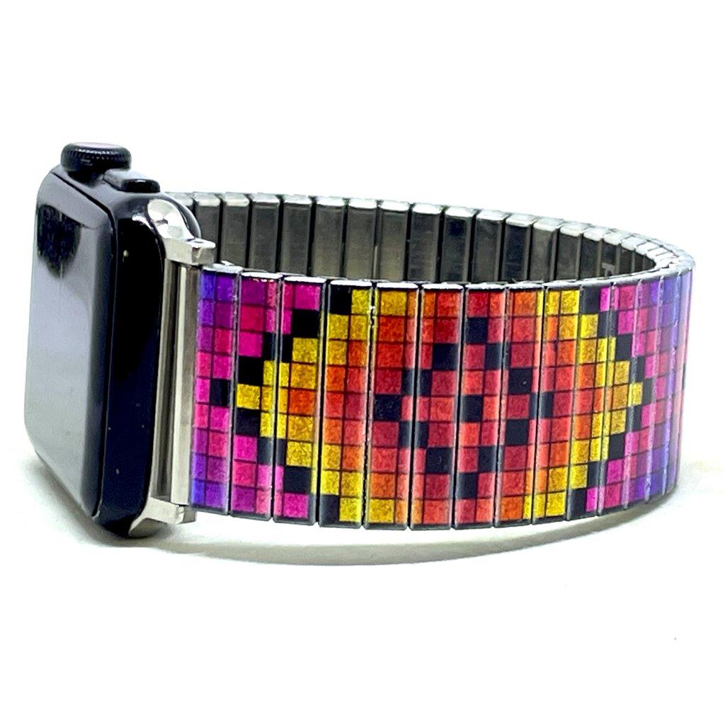 Soho neon Pixels Applewatchbracelet