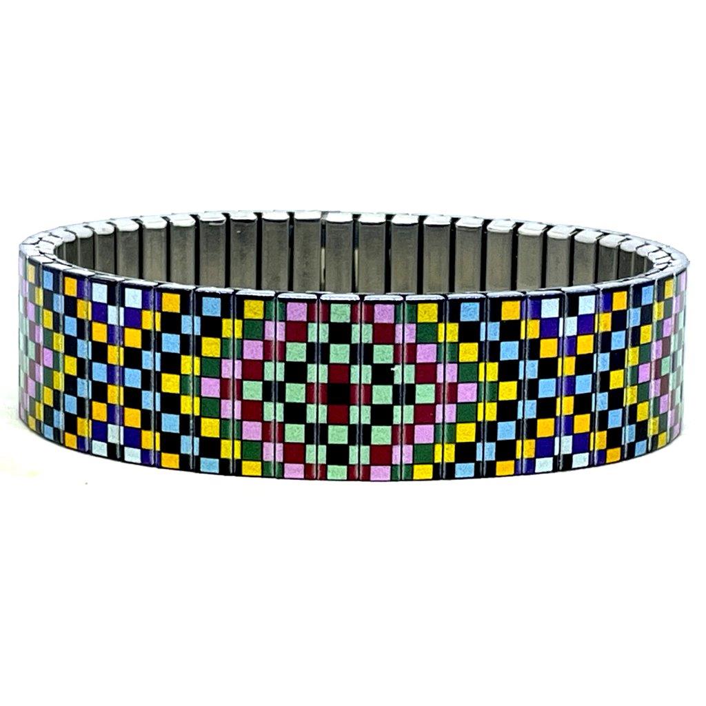 Soho Pastel Pixels - 18mm Armband
