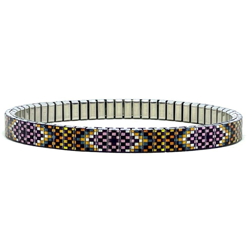 Soho Lustre Pixels - 6mm Superskinny Armband