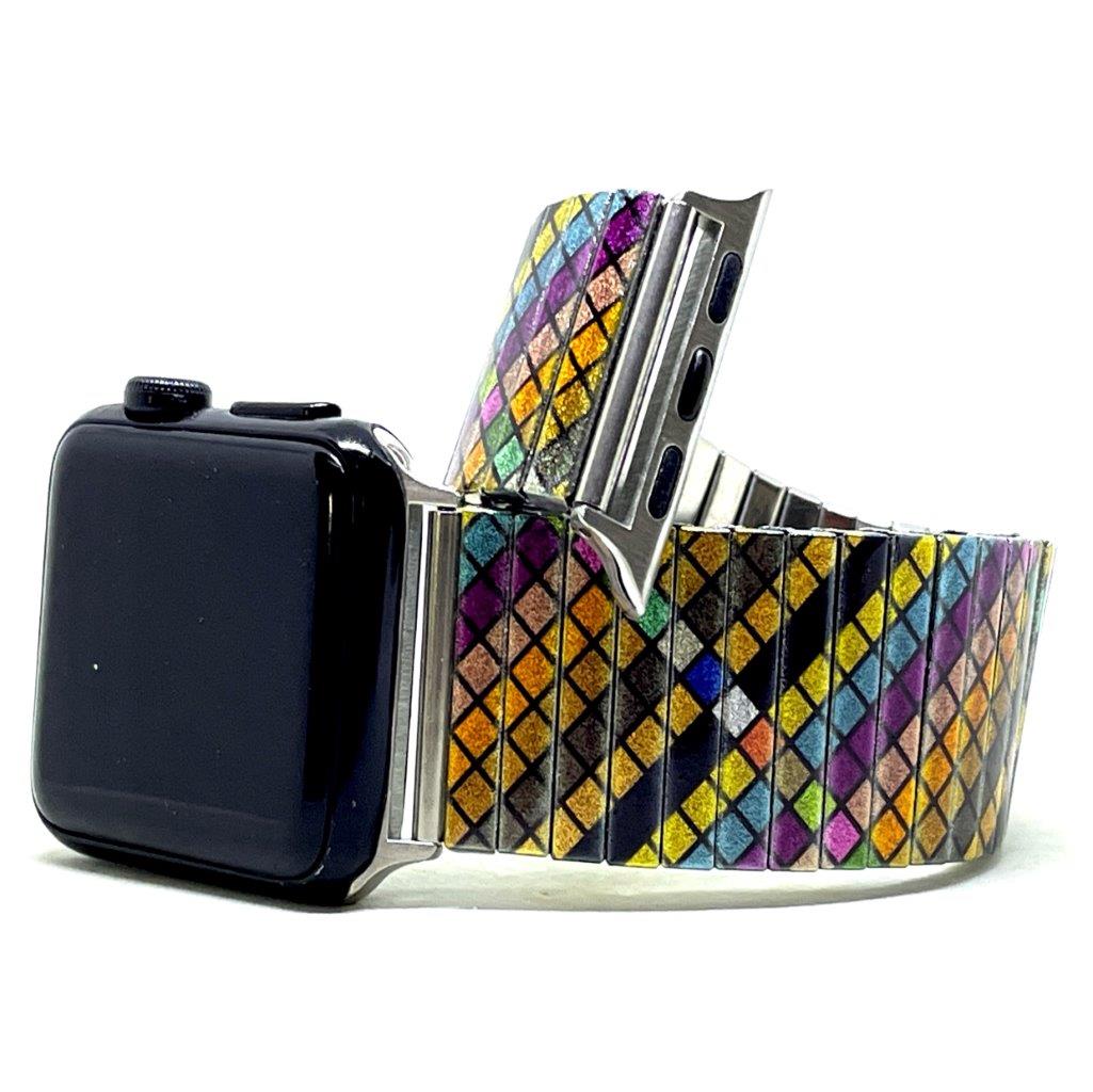 Soho diagonal Pixels Applewatchbracelet