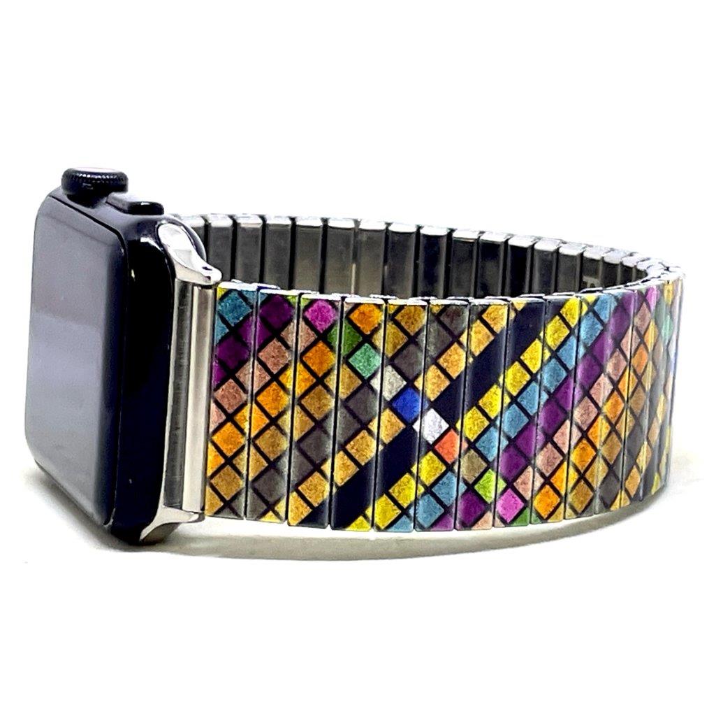 Soho diagonal Pixels Applewatchbracelet
