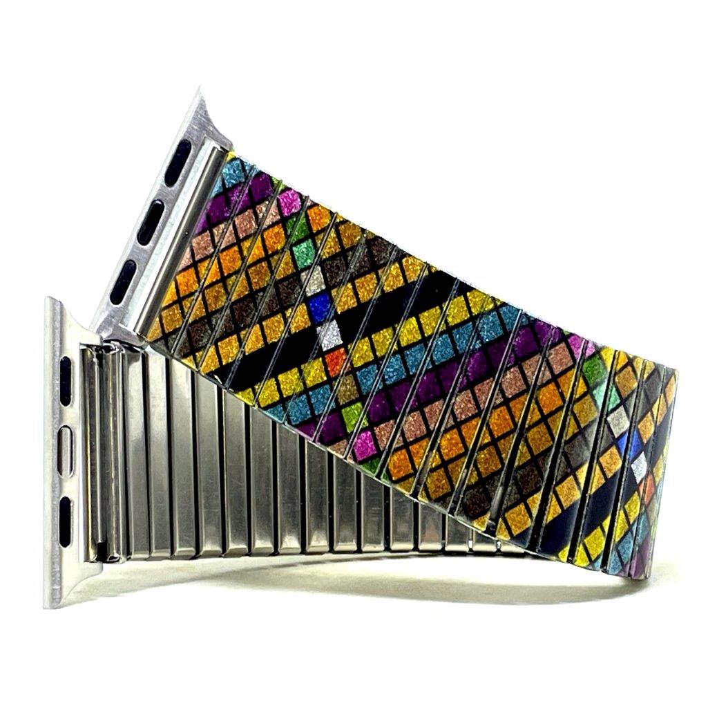 Soho diagonal Pixels Applewatchbracelet