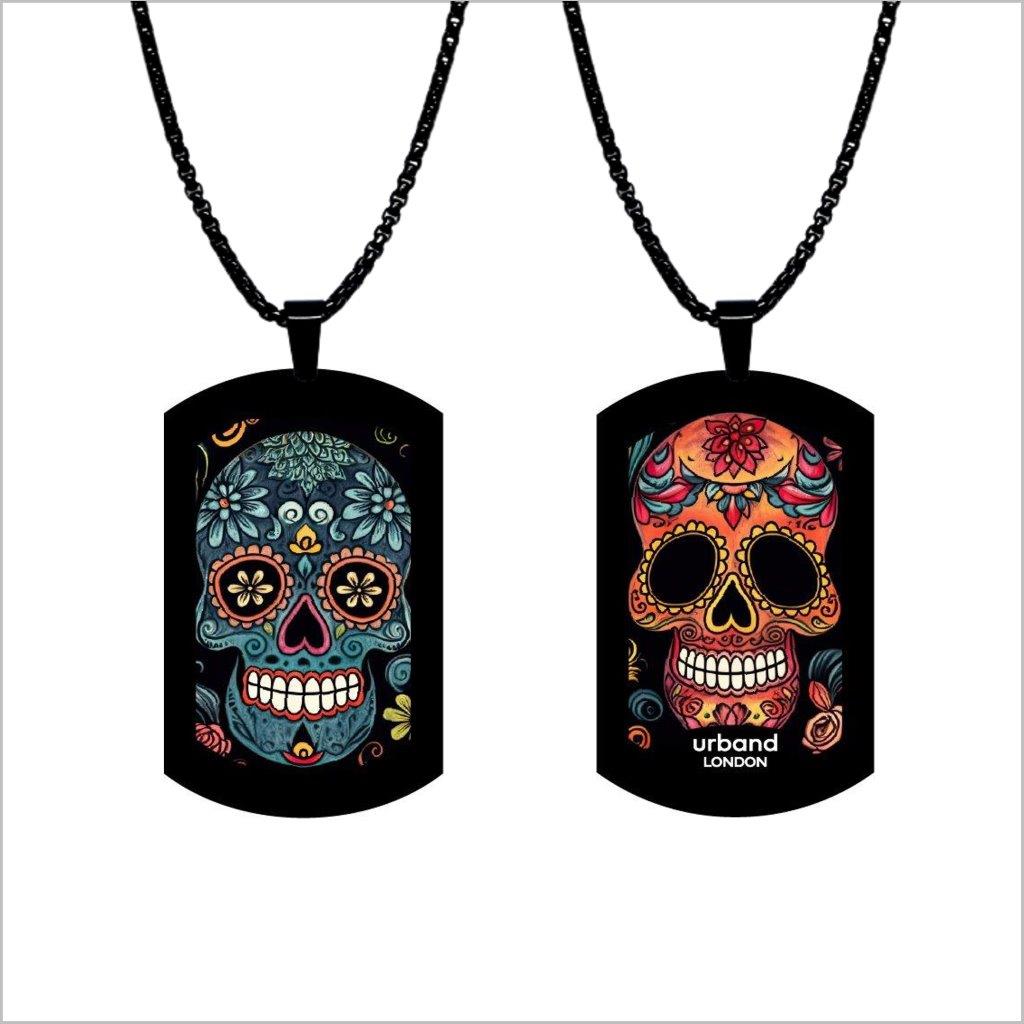 Sugar Skulls 14S24 pendant