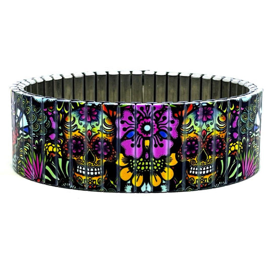 Sugar Skulls Mexican Beauty