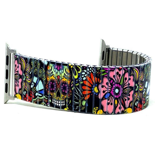 Sugar Skulls Mexican Diva Applewatch bracelet