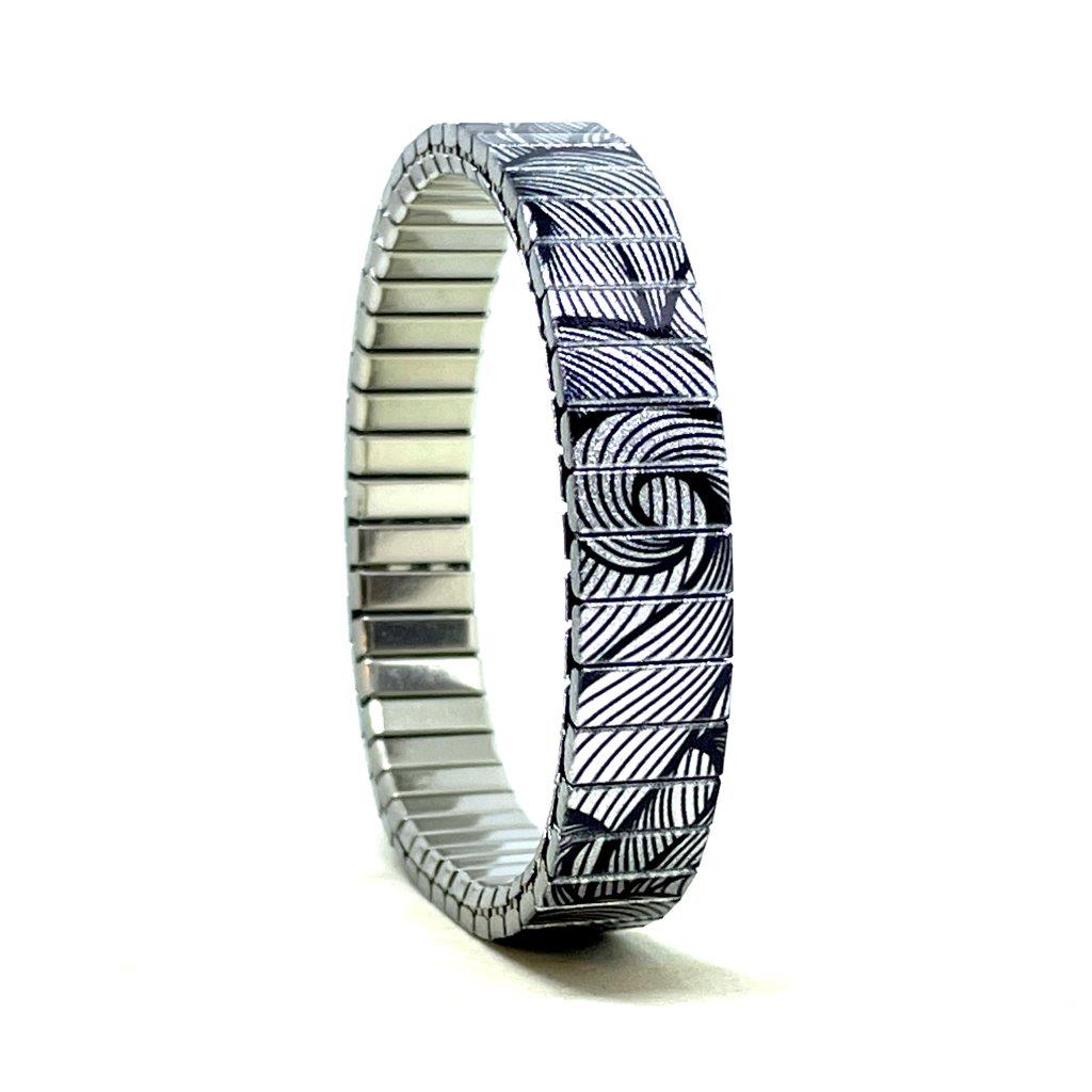 Waves Lines atlantic metallic