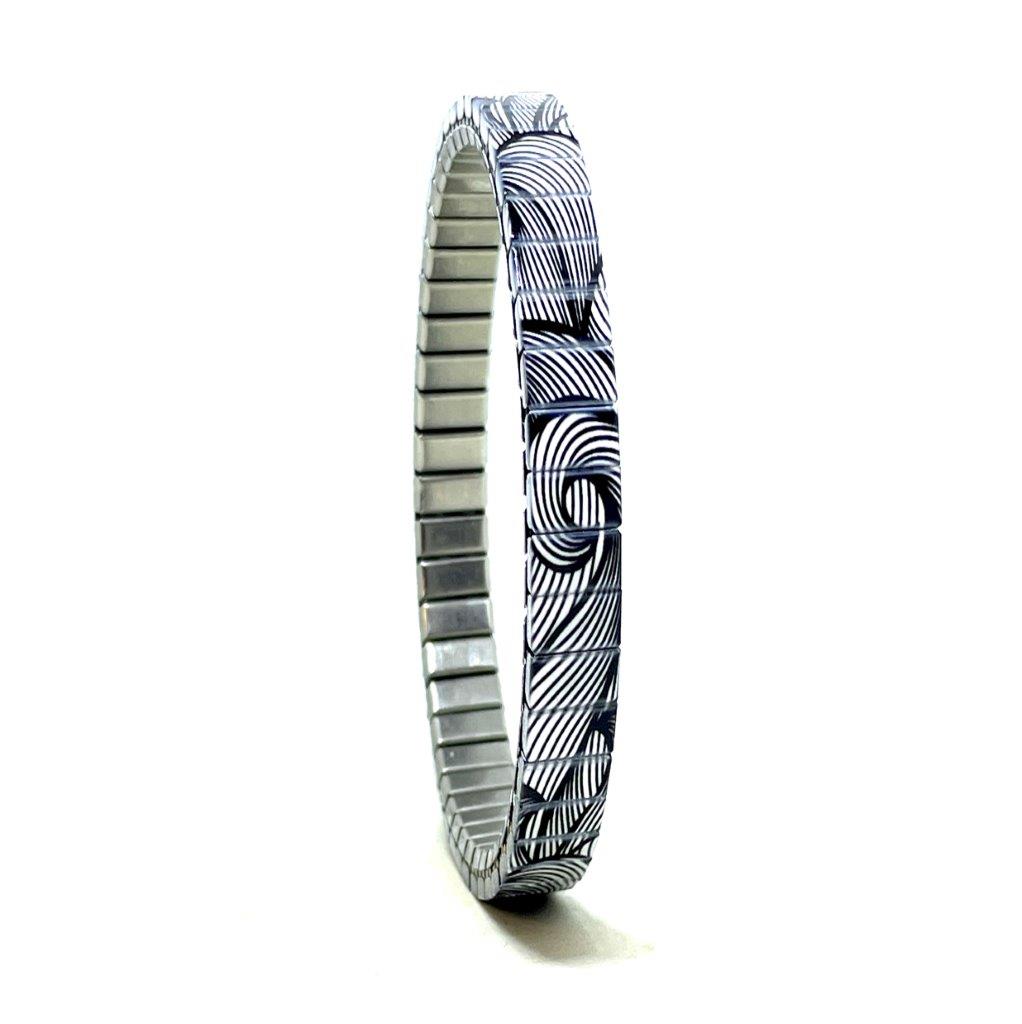 Waves Lines Atlantic metallic