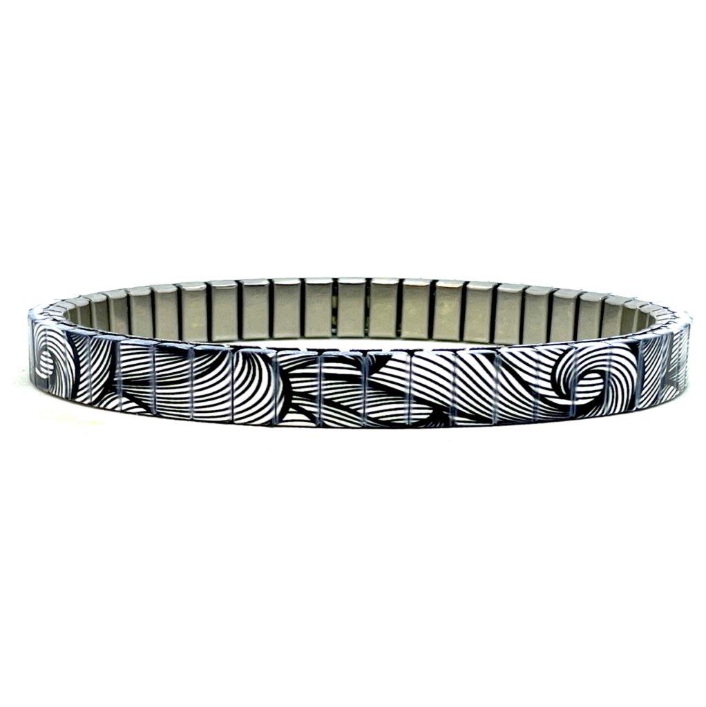 Waves Lines Atlantic metallic