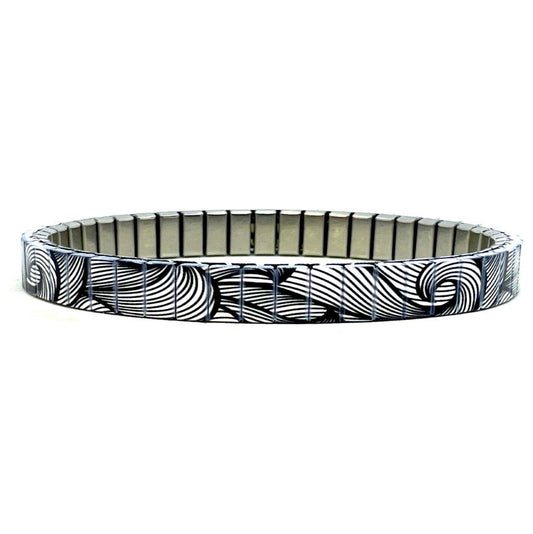 Waves Lines Atlantic metallic